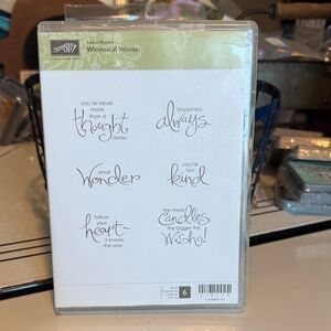 Stampin' Up! Whimsical Words Stamp Set